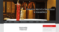 Desktop Screenshot of parafiagrabowka.pl